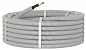 9L920100KF | Электротруба ПВХ гибкая гофр. д.20мм, цвет серый, с кабелем ВВГ-Пнг(А)-LS3х1,5мм, Конкорд, 100м